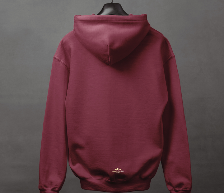 Jesus through Mary, Gold/Silver Hoodie