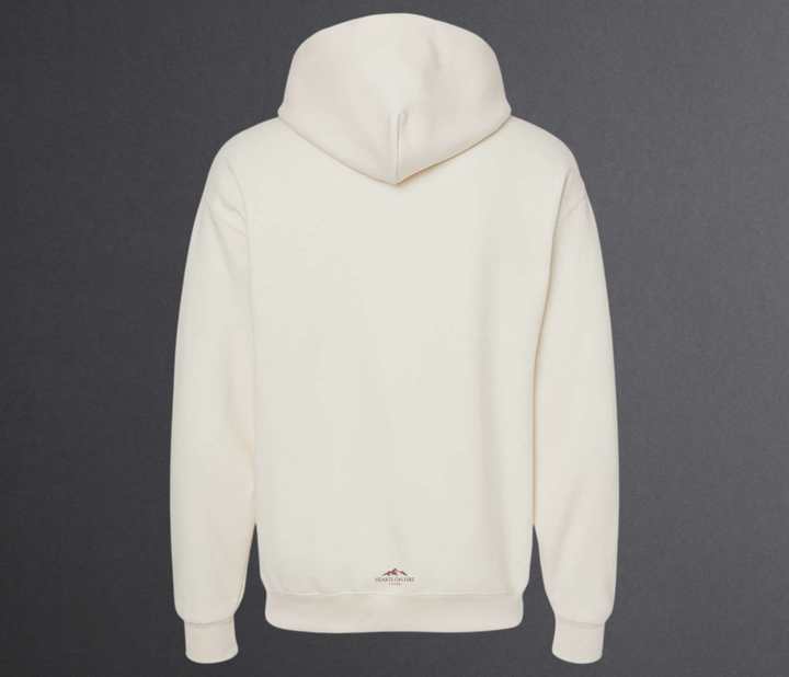 Jesus through Mary, Gold/Silver Hoodie