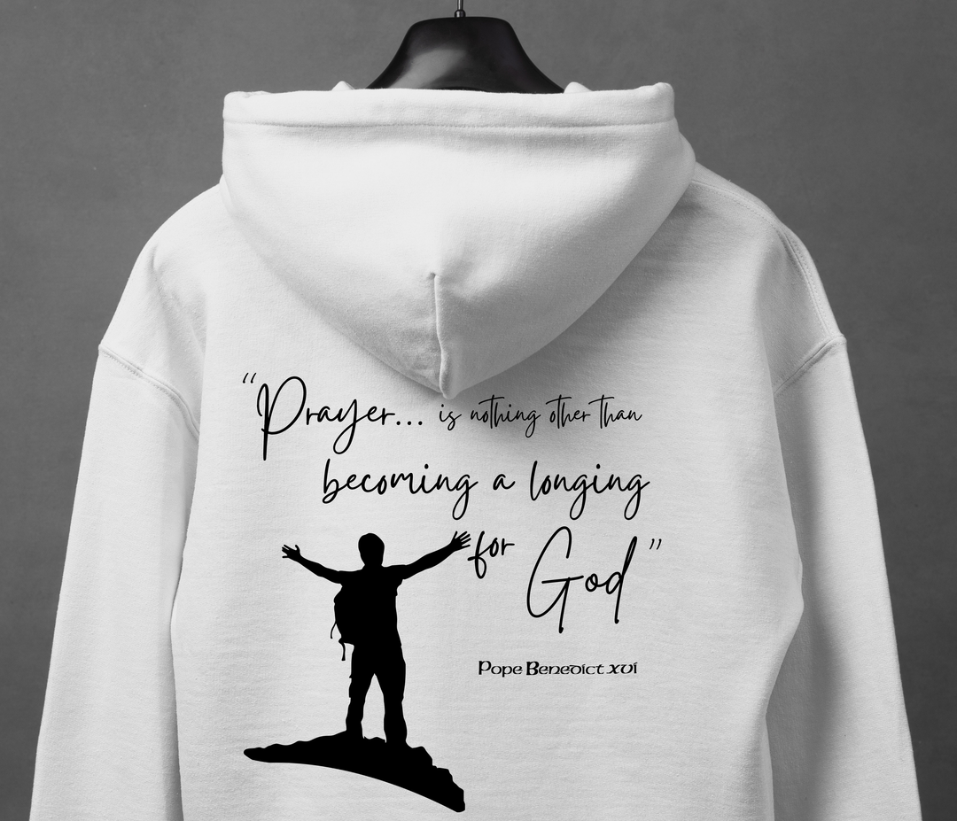 Oremus white Hoodie