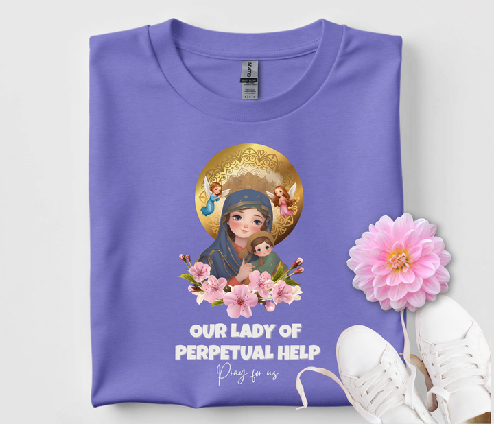 Kids Our Lady of Perpetual Help T Shirt