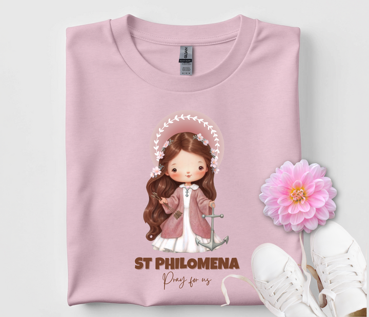 Kids St Philomena T Shirt