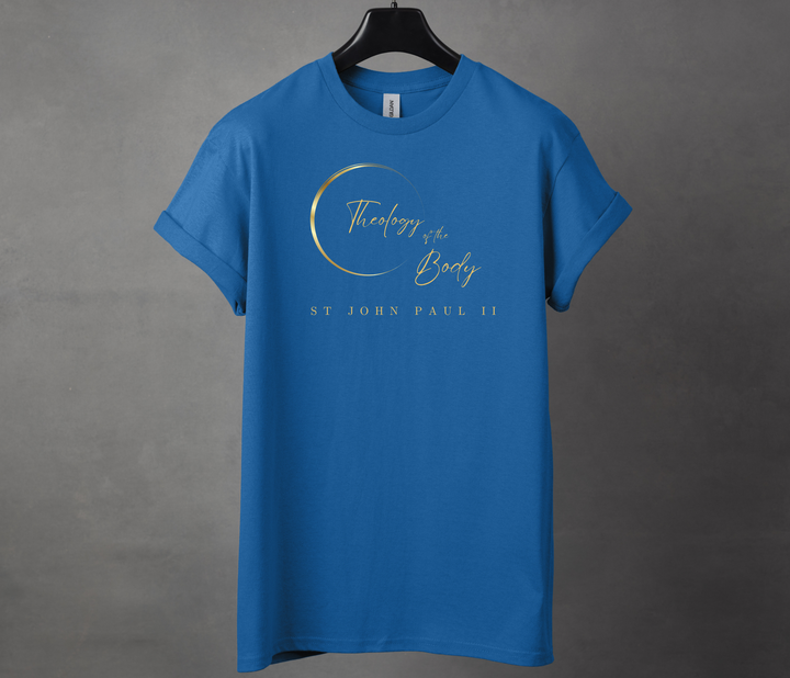 Theology of the Body, Blue T Shirt
