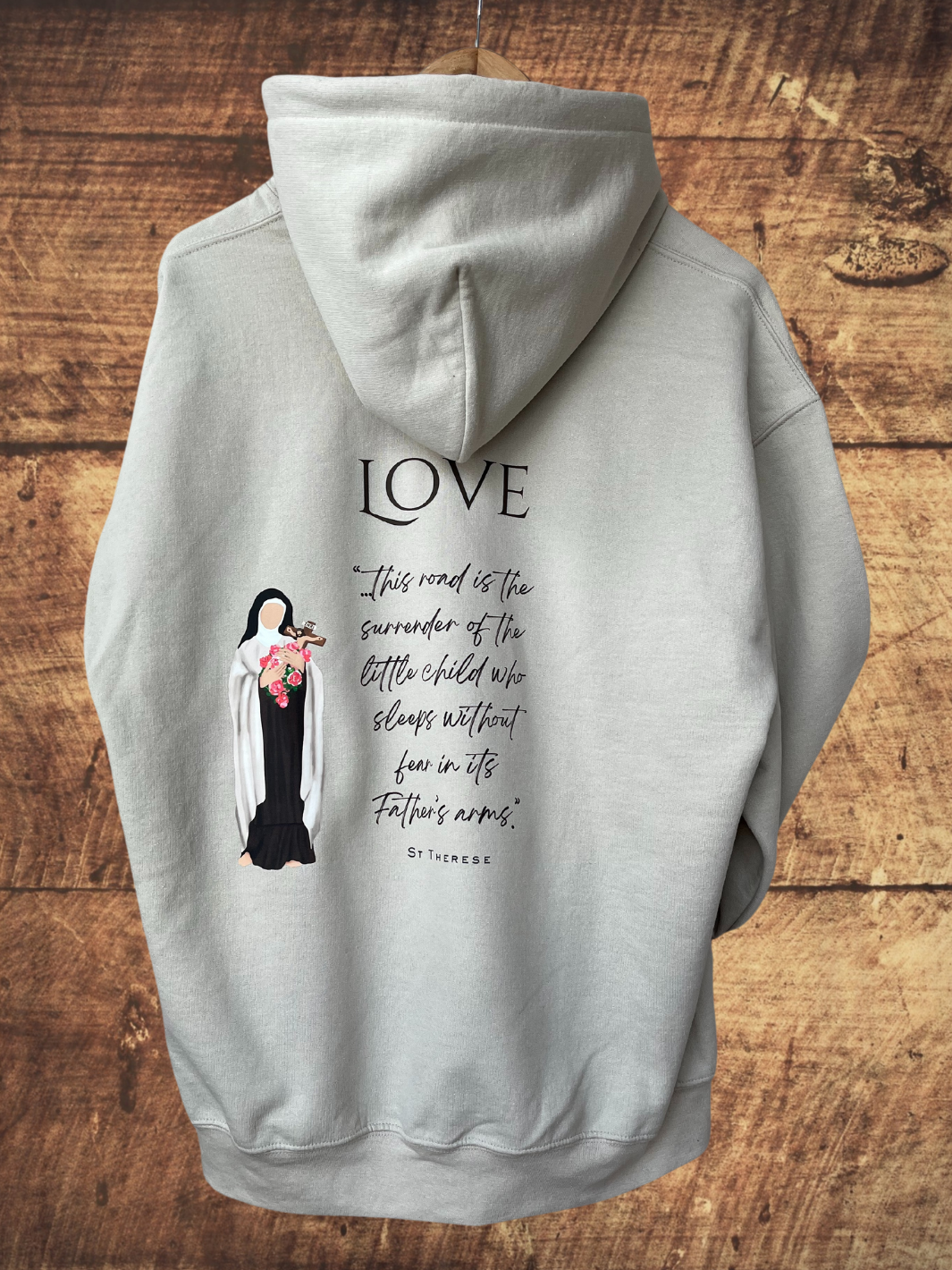 St Therese Tan Hoodie