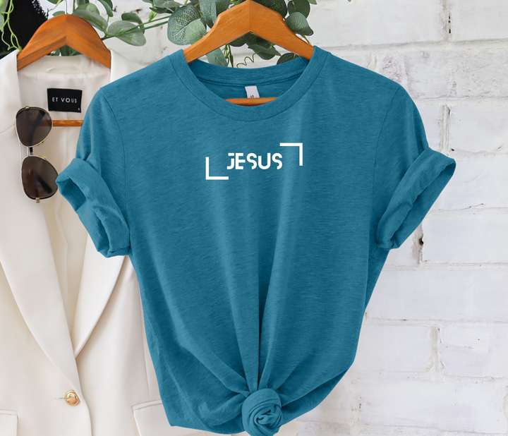 Jesus, Teal T-shirt