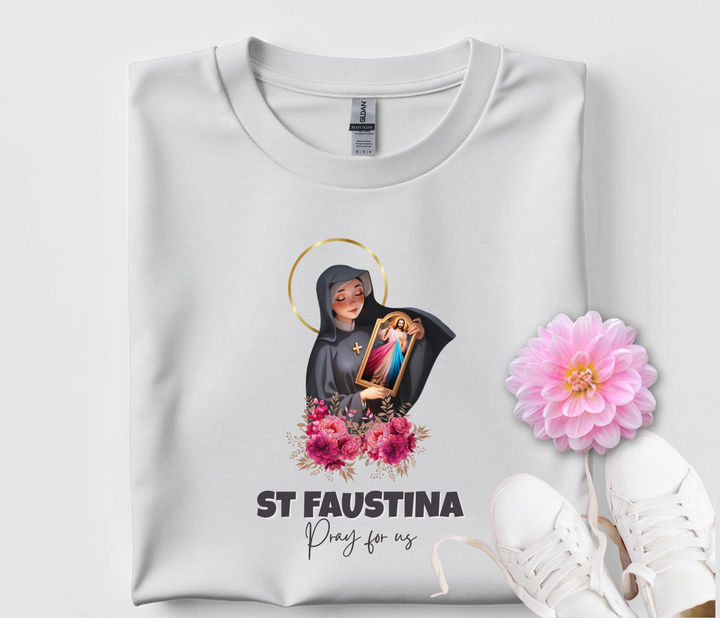 Kids St Faustina T Shirt