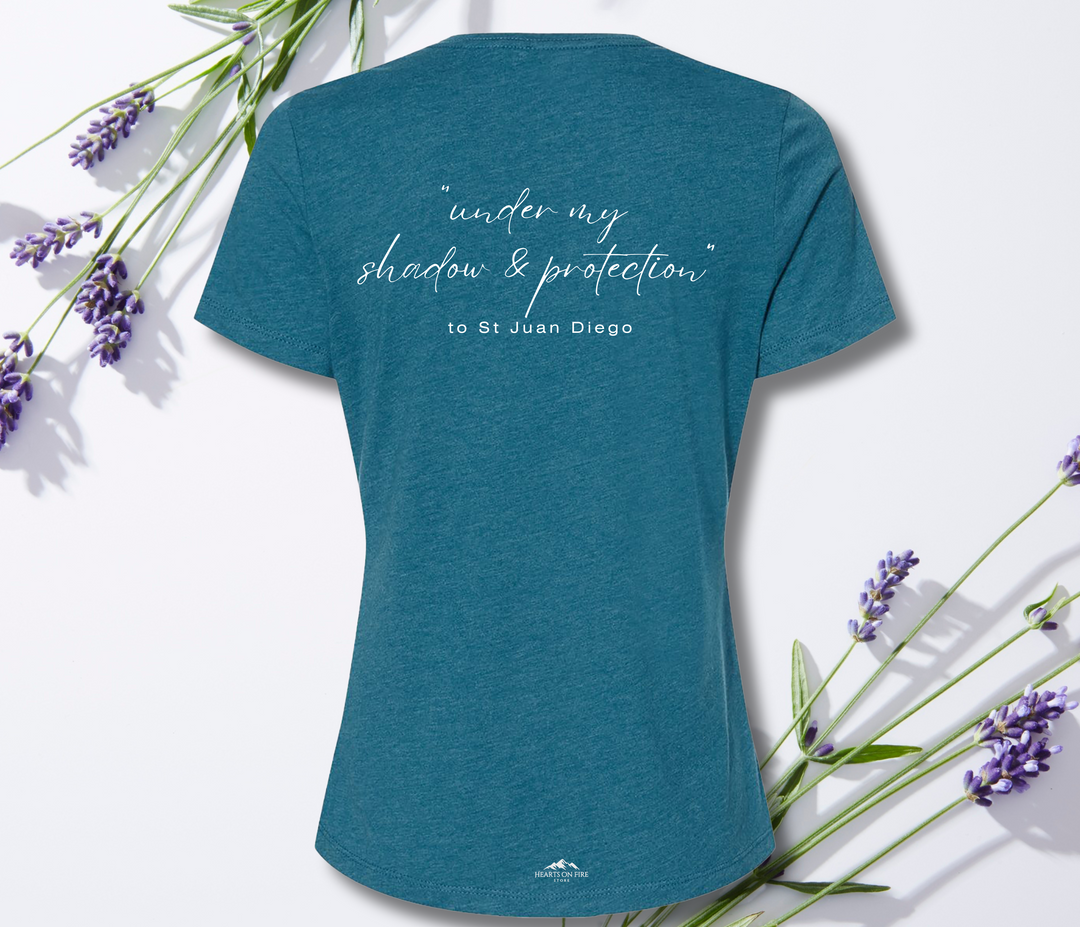 Guadalupe Teal T-shirt
