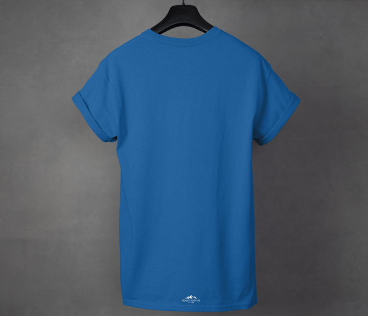 Faith Hope Love, blue T Shirt