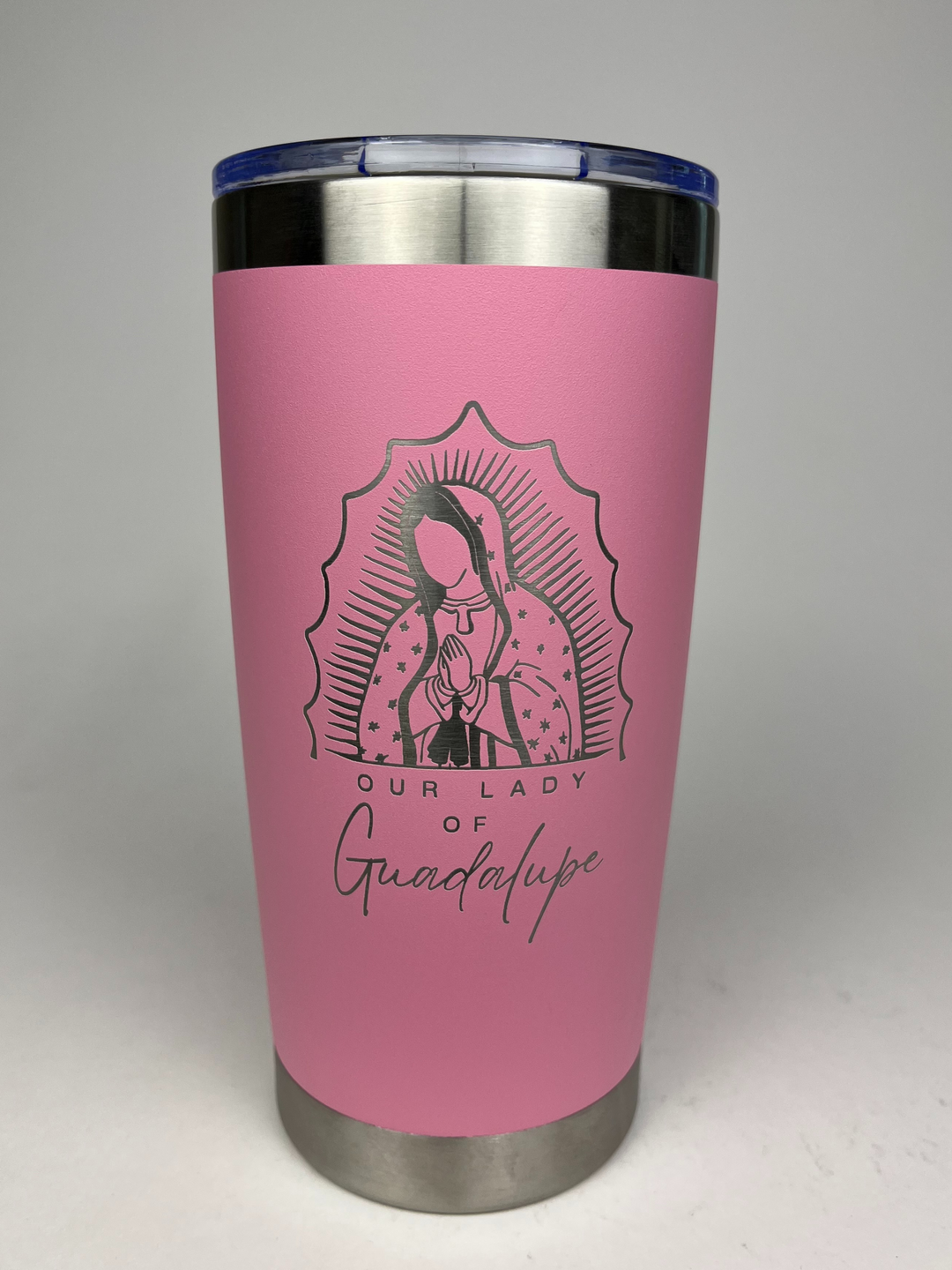 Lady of Guadalupe - pink 20 oz. Tumbler