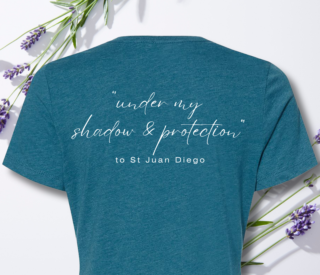 Guadalupe Teal T-shirt