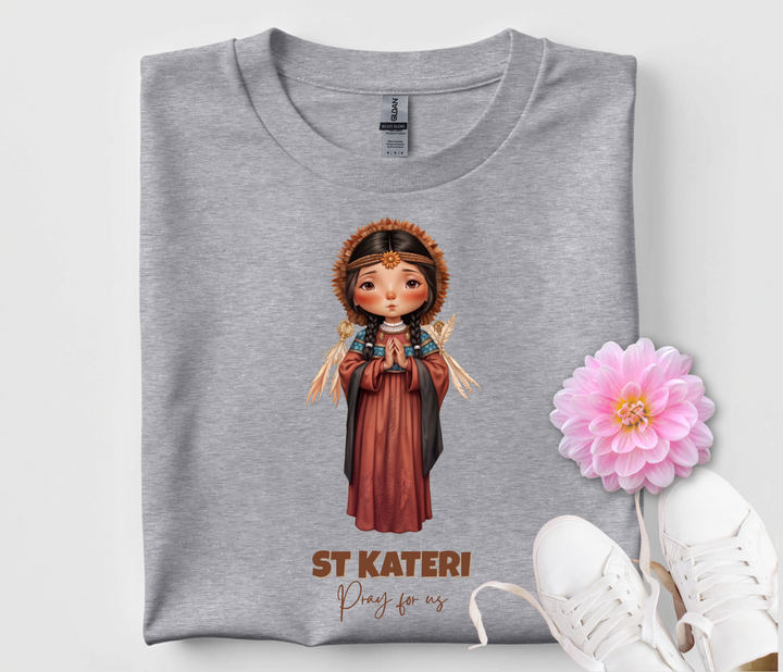 Kids St Kateri T Shirt