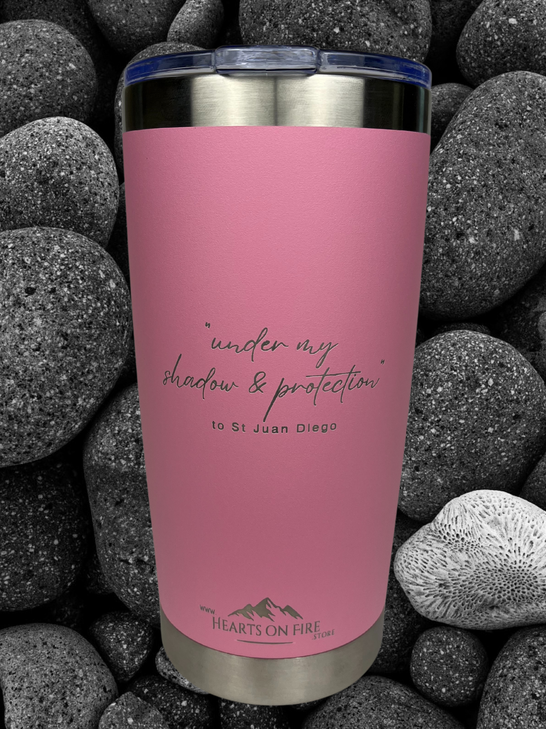 Lady of Guadalupe - pink 20 oz. Tumbler
