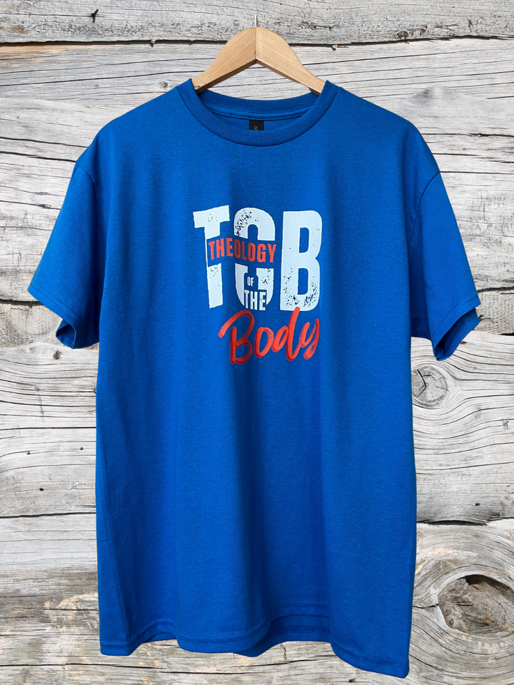 Theology of the Body Blue T Shirt