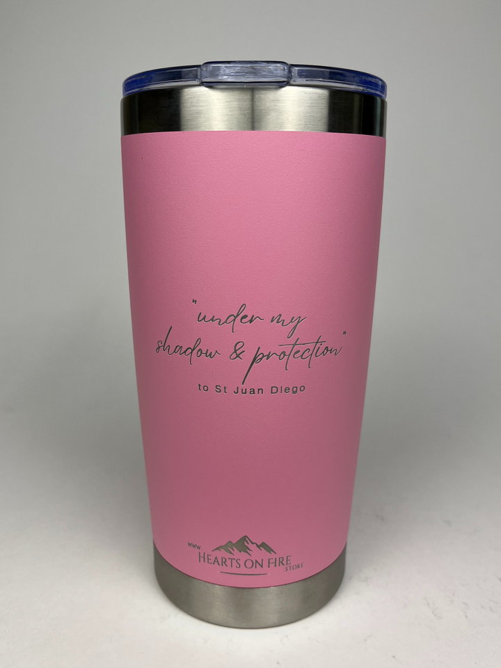 Lady of Guadalupe - pink 20 oz. Tumbler