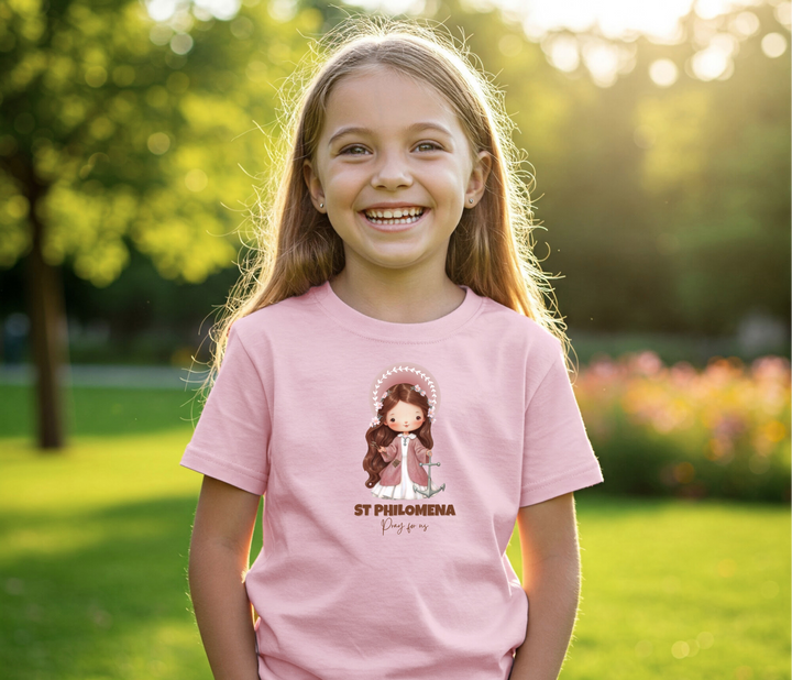 Kids St Philomena T Shirt