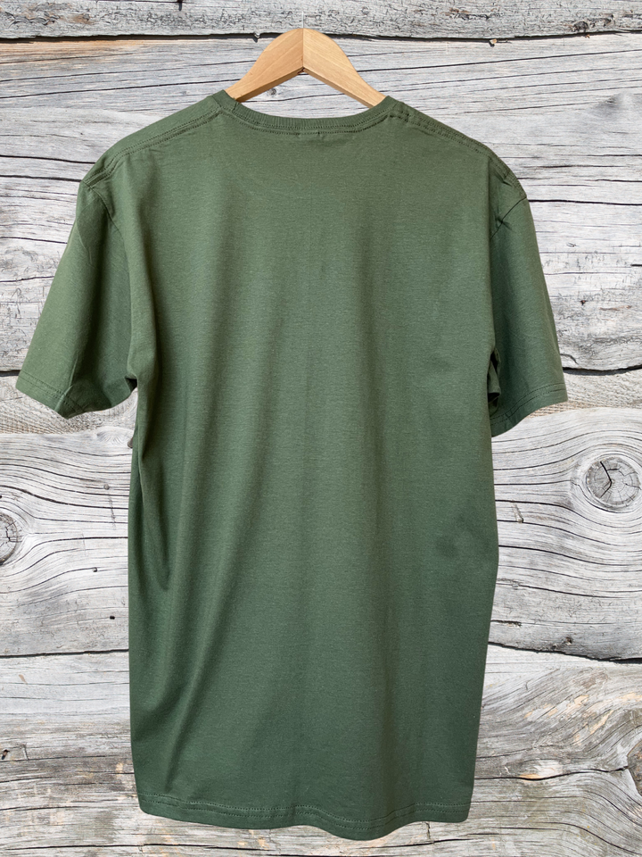 Theology of the Body Military Green T Shirt