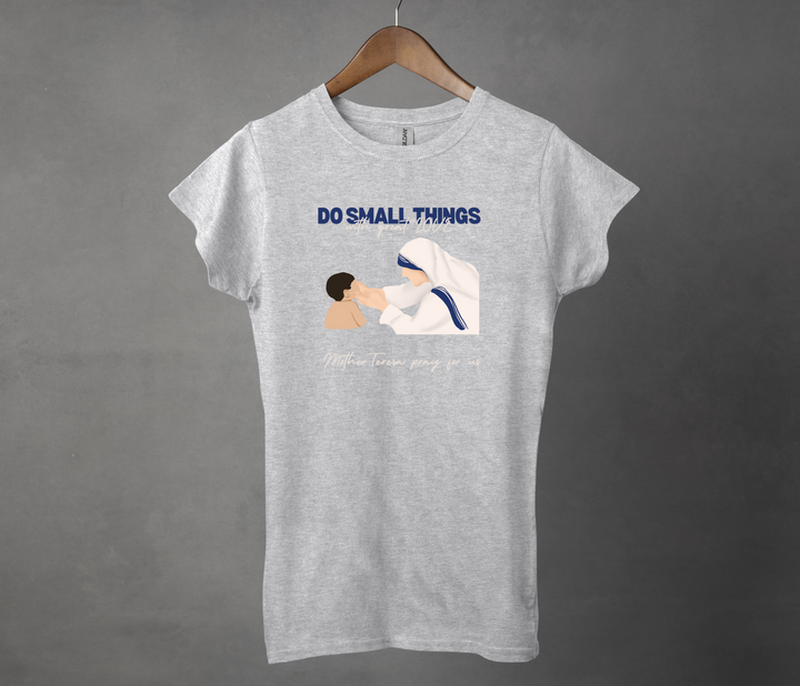 Mother Teresa, Grey T-shirt