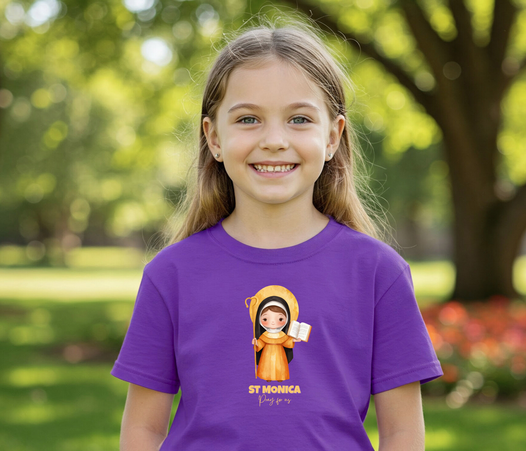 Kids St Monica T Shirt