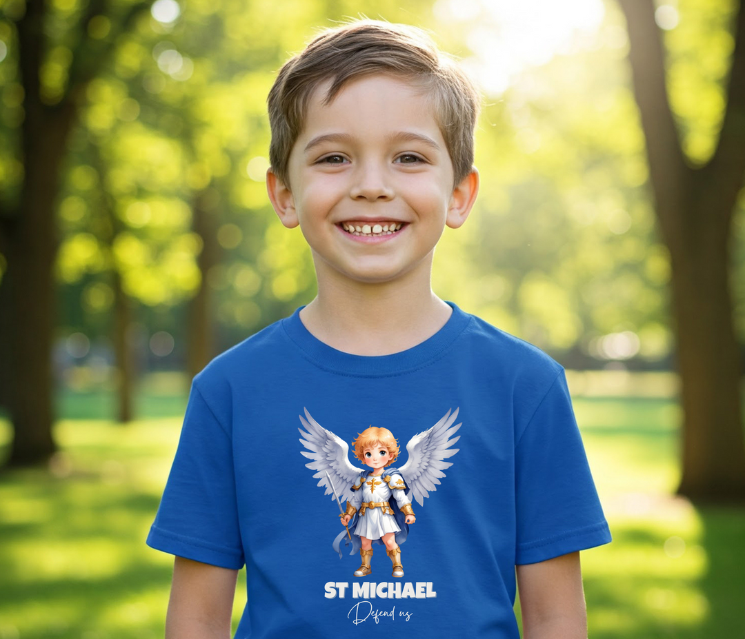 Kids St Michael T Shirt