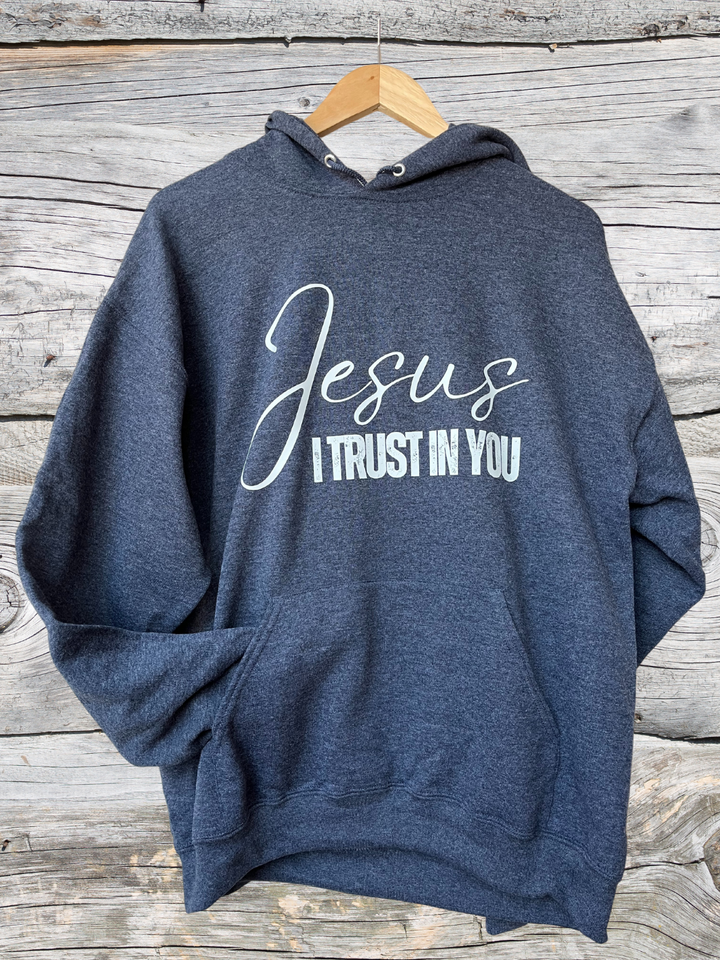 St Faustina: Jesus I Trust in You Hoodie