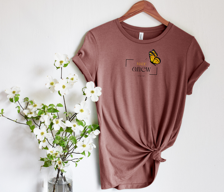 Made Anew mauve T-shirt