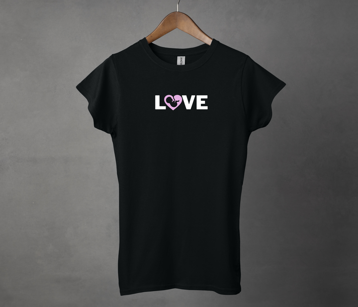 Love Life, Black T-shirt