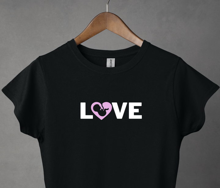 Love Life, Black T-shirt