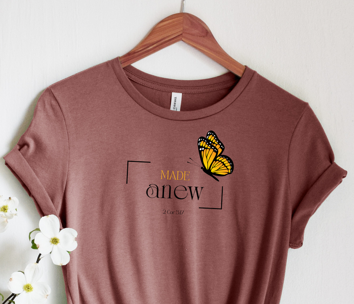 Made Anew mauve T-shirt