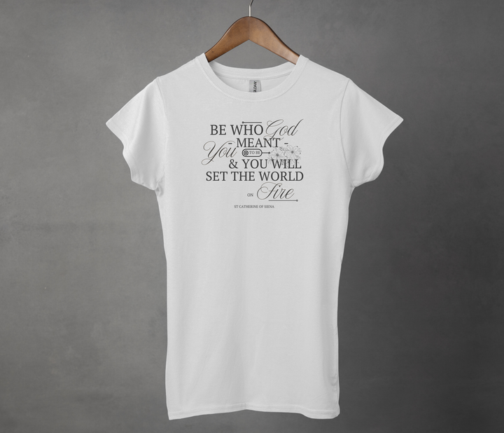 Identity, St Catherine, White T-shirt