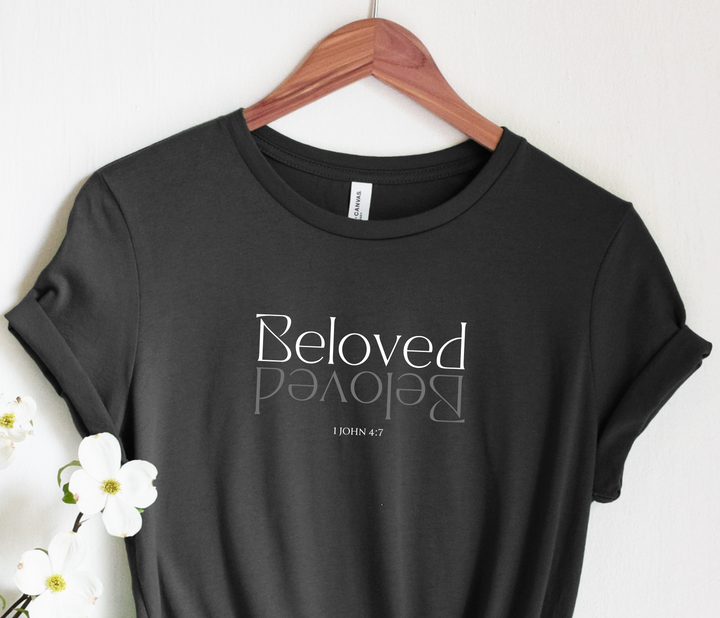 Beloved of Christ,  Grey T-shirt