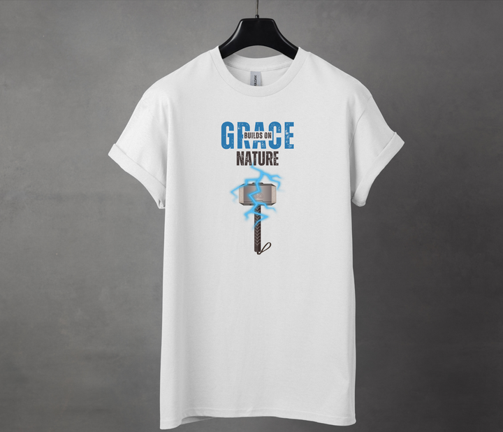 Grace Nature, White T-shirt