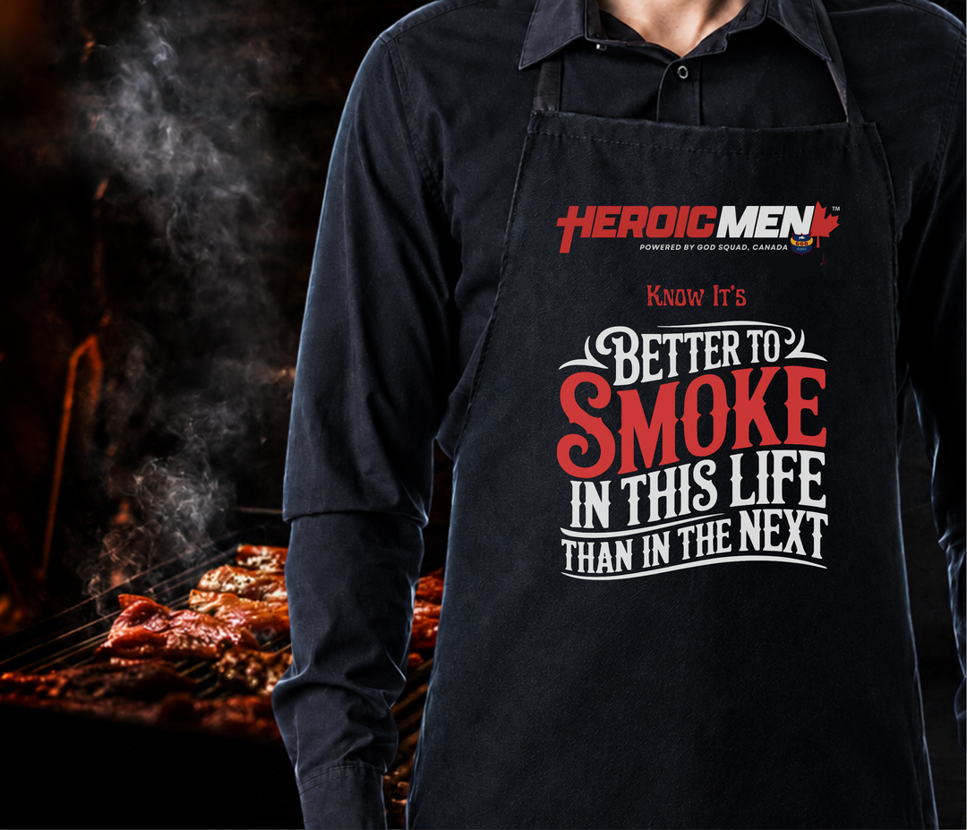 Heroic Men, BBQ Apron