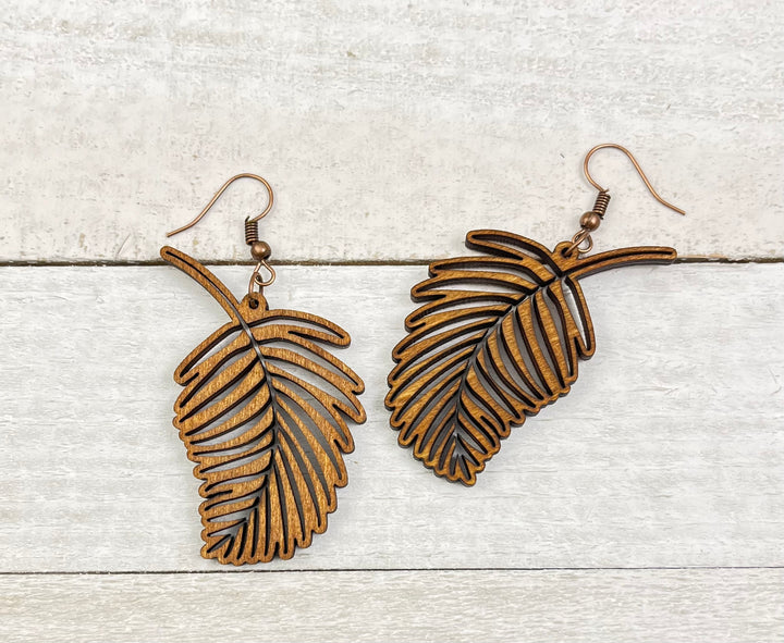 "Hosanna" Palm earrings