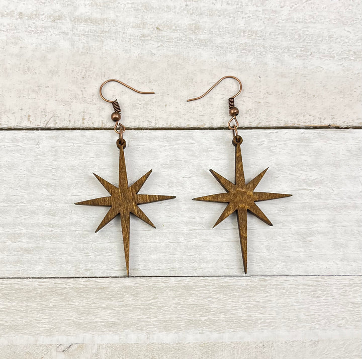 "Come" Adore with Nativity Star earrings