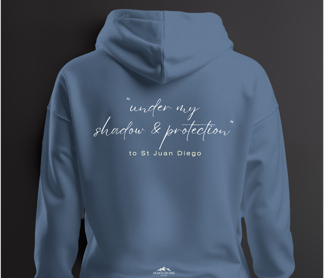 Guadalupe, Indigo hoodie