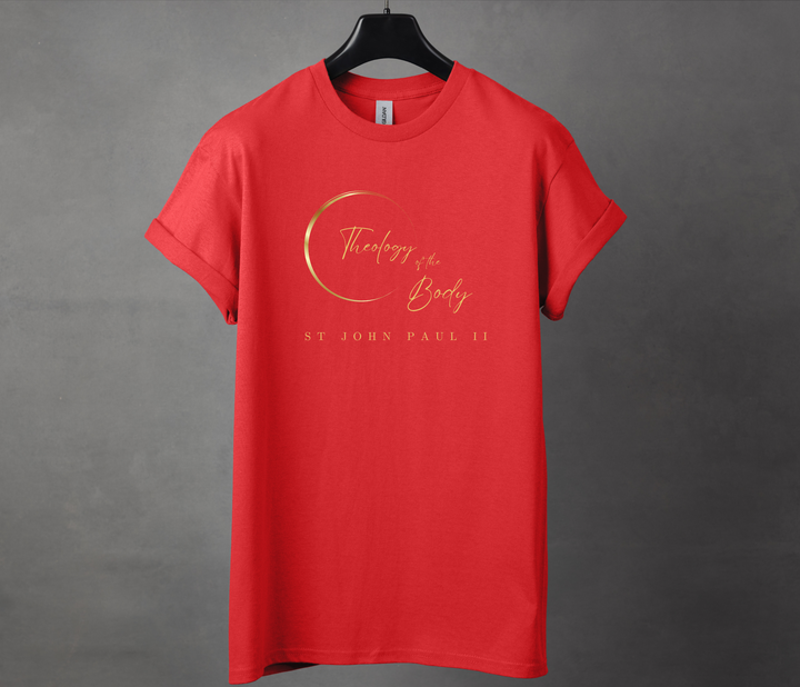 Theology of the Body, Red, T Shirt