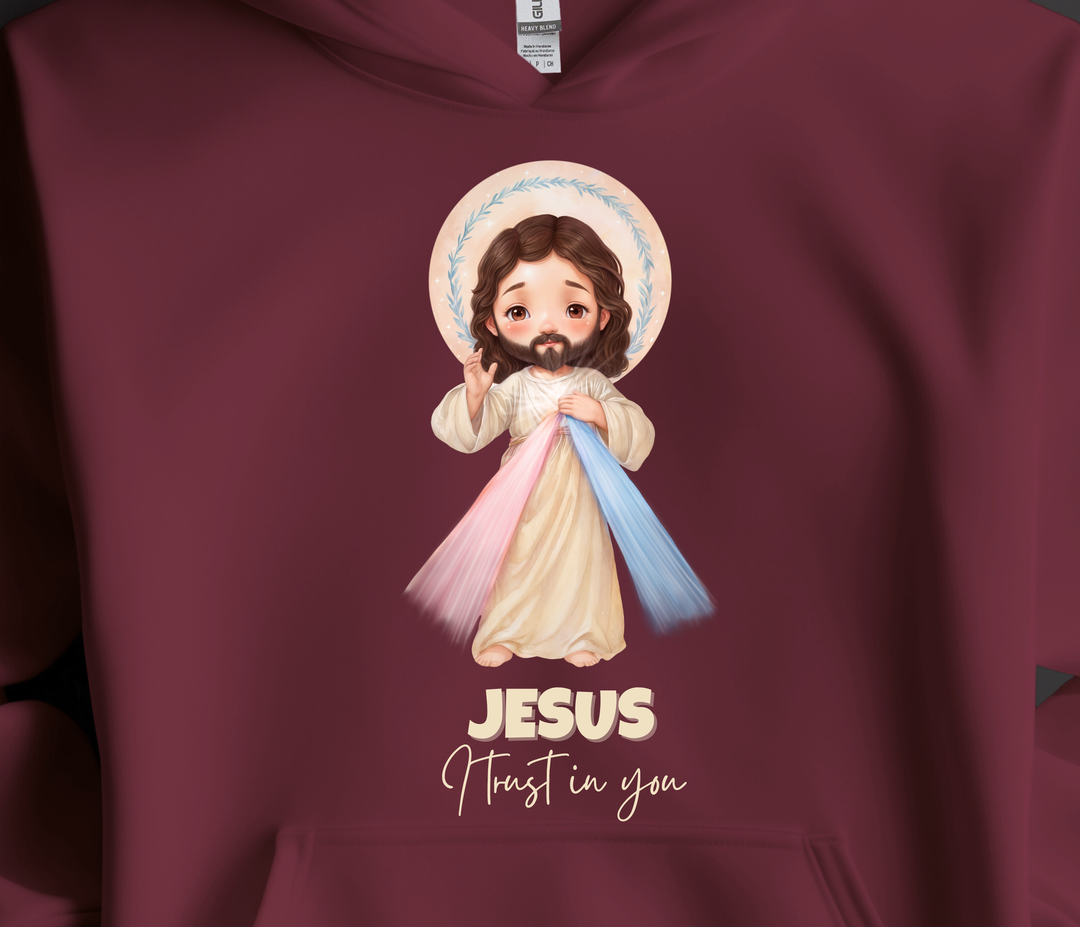 Kids Hoodie Divine Mercy