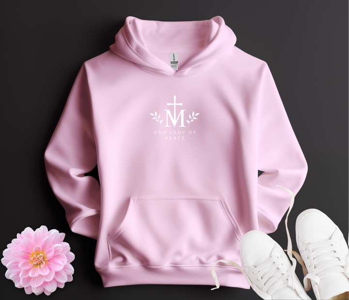 Kids, Jesus through Mary, Pink Hoodie