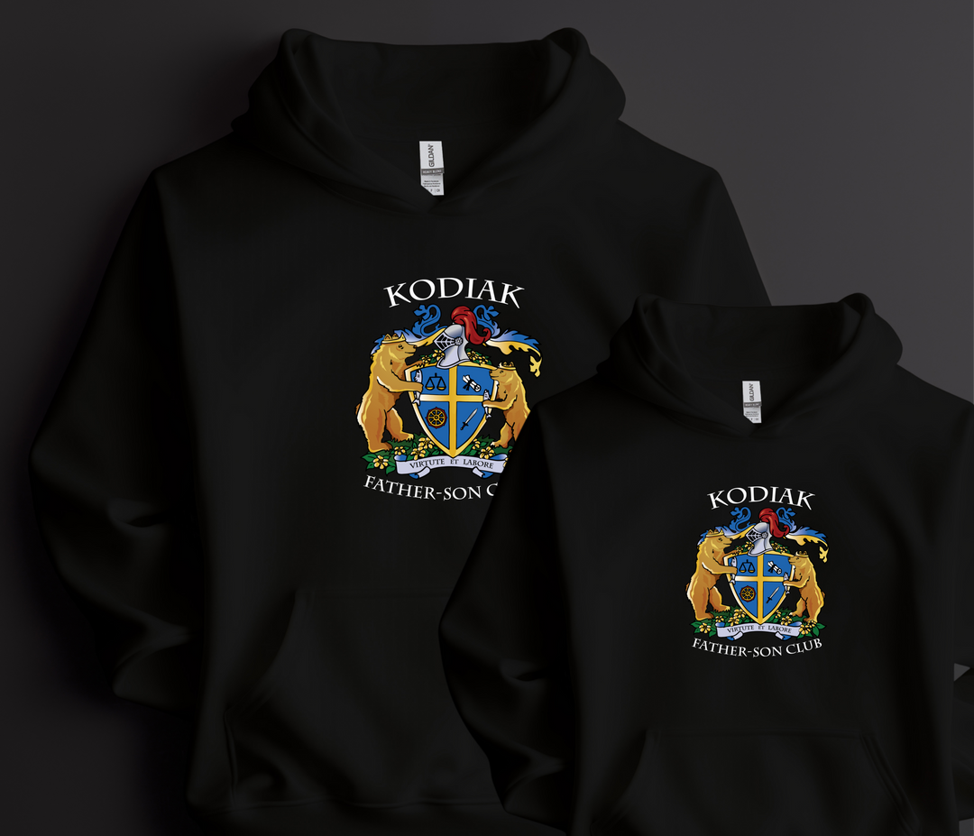 Kodiak Father/Son Combo, 2 Hoodies