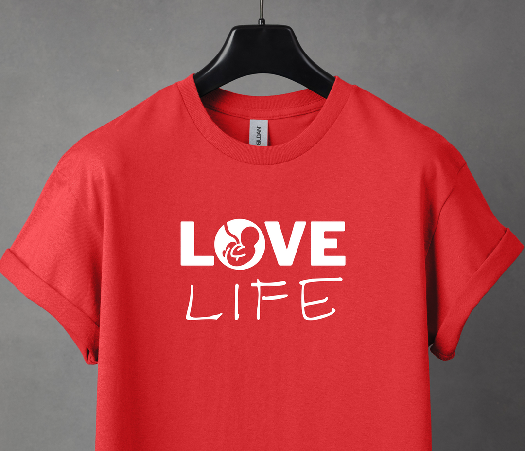 Love LIFE, Red T-shirt