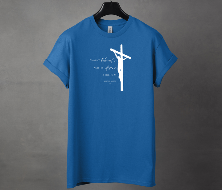 Beloved's Desire, Blue T-shirt
