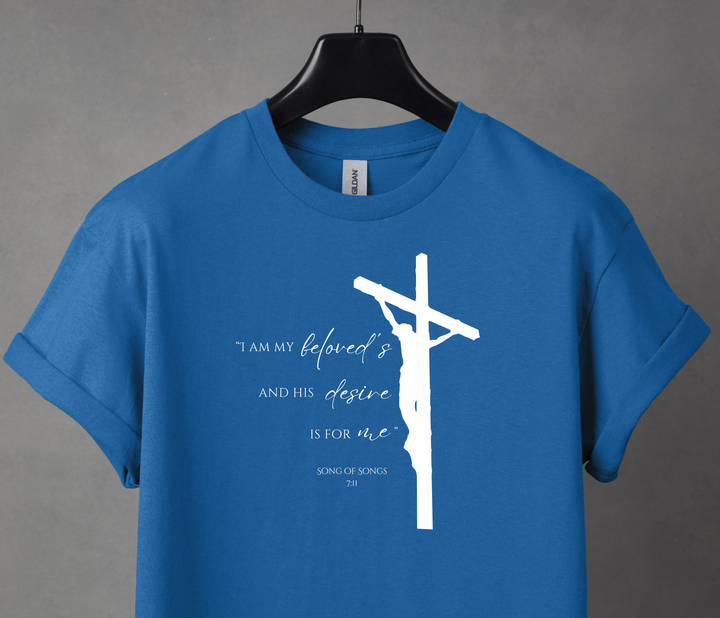 Beloved's Desire, Blue T-shirt