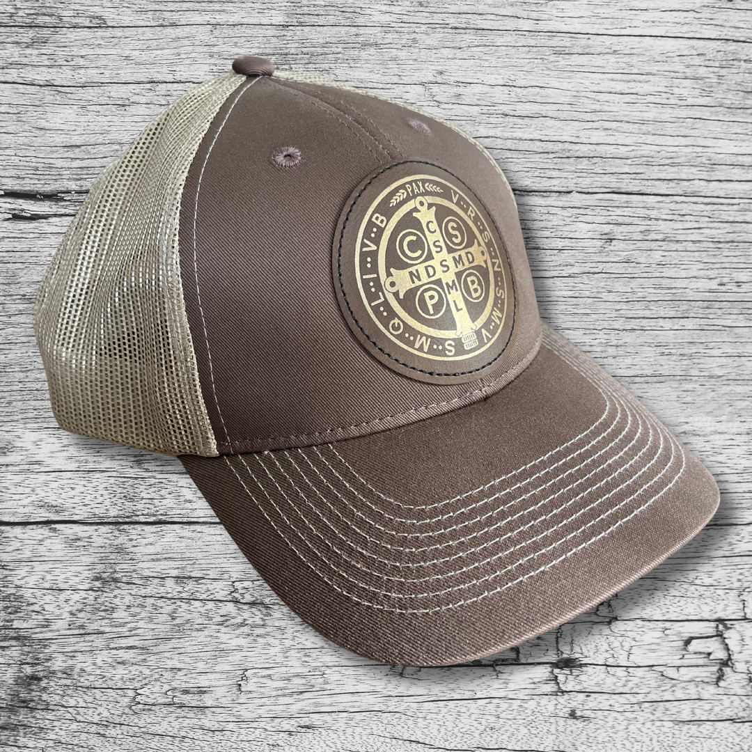 St Benedict Medal, cap