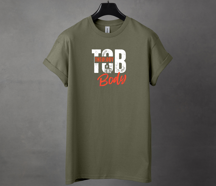 TOB Theology of the Body, Green, T Shirt