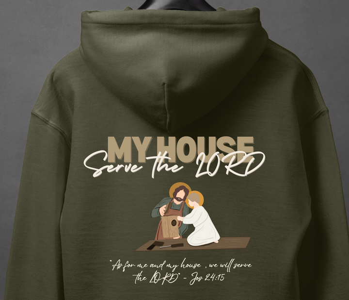 Domestic Church, Green Hoodie