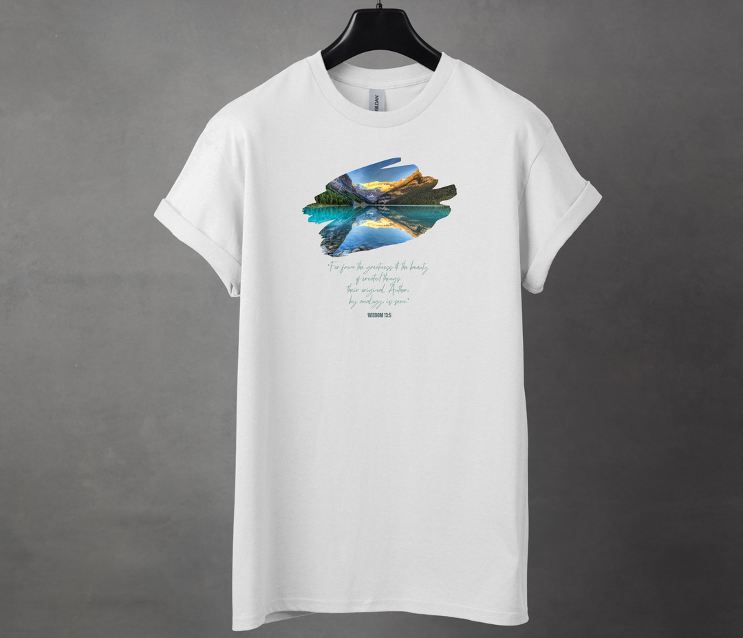 God in Beauty, White T-shirt