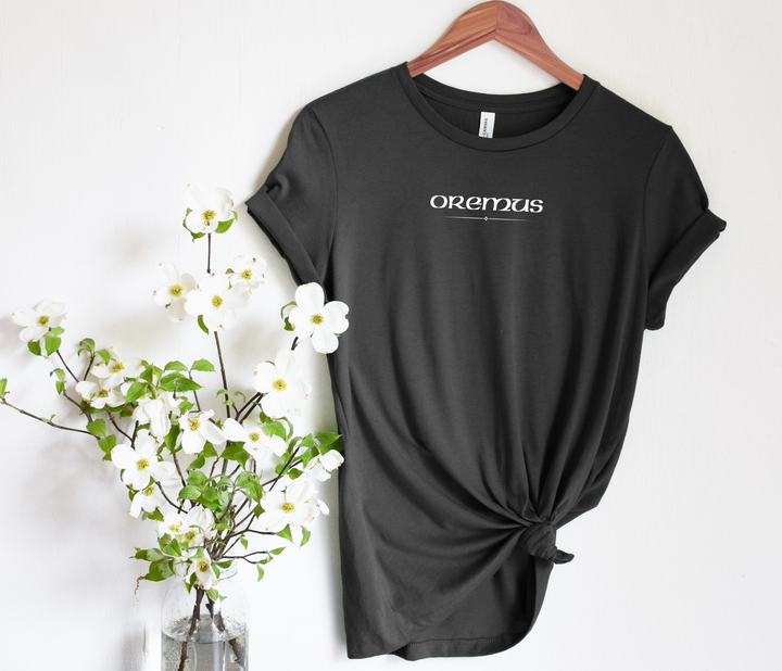 Oremus, Grey T-shirt