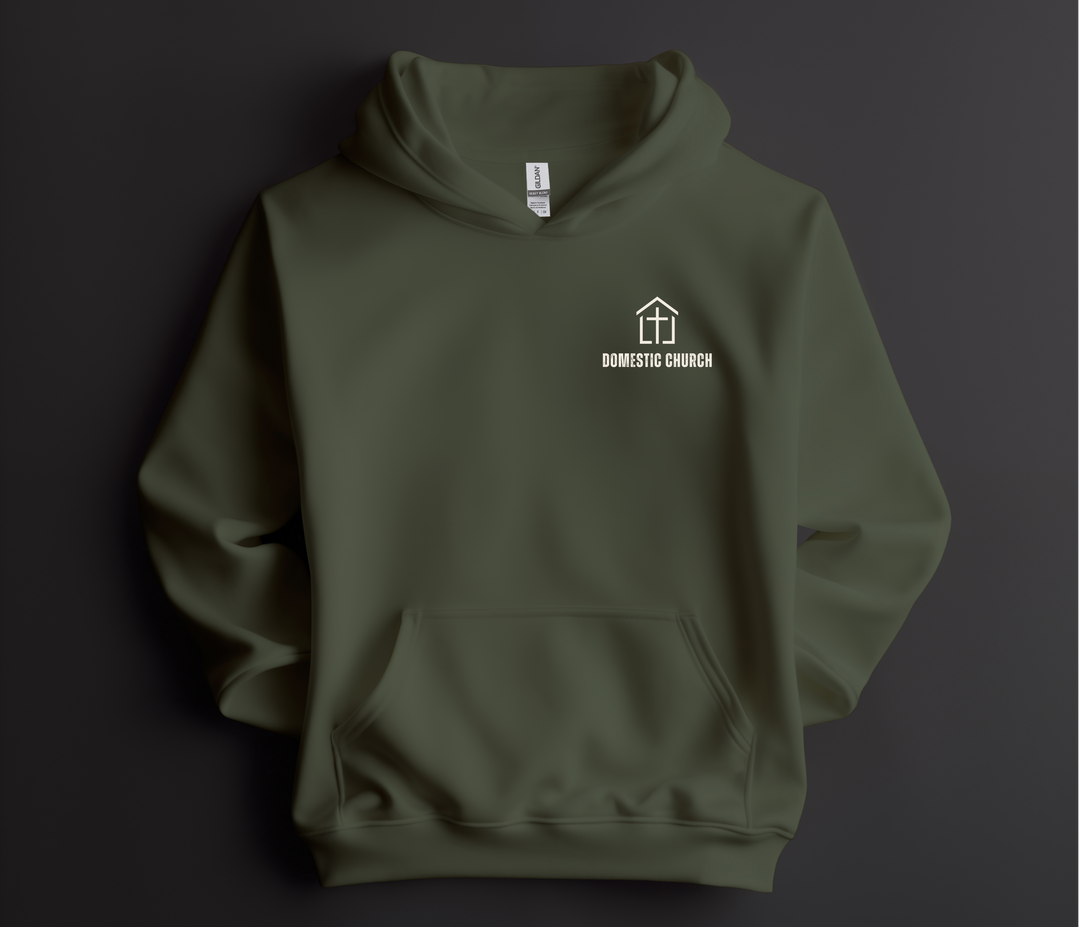 Domestic Church, Green Hoodie