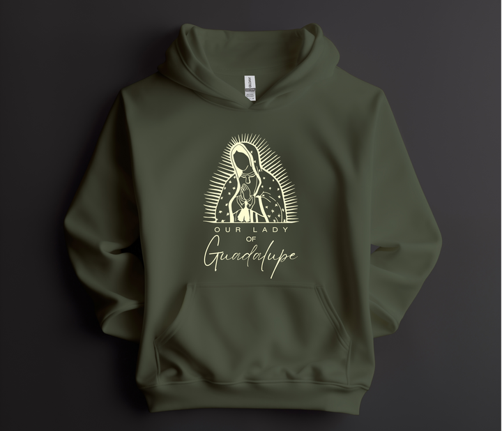 Guadalupe green hoodie