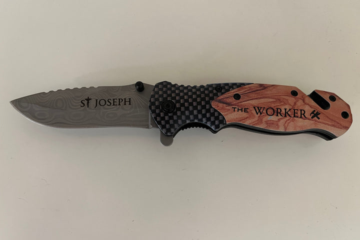 St Joseph Worker Knife